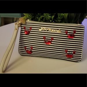 Betsey Johnson wristlet wallet